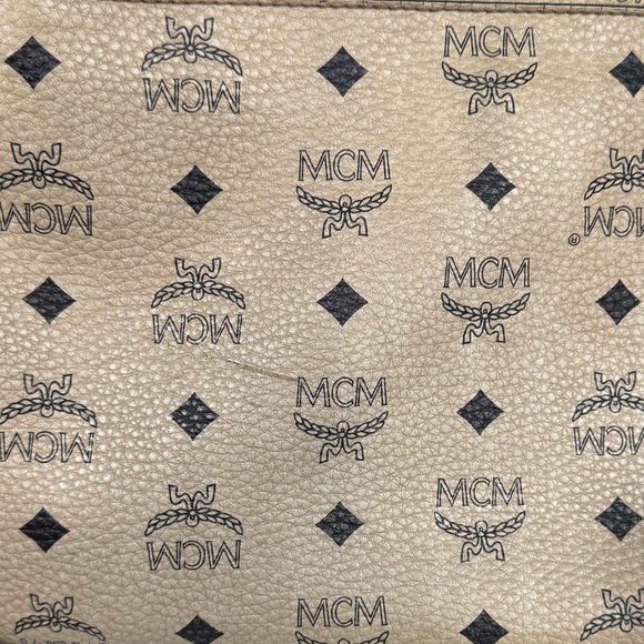 MCM Tan and Black Women's crossbody Bag - Picture 8 of 8